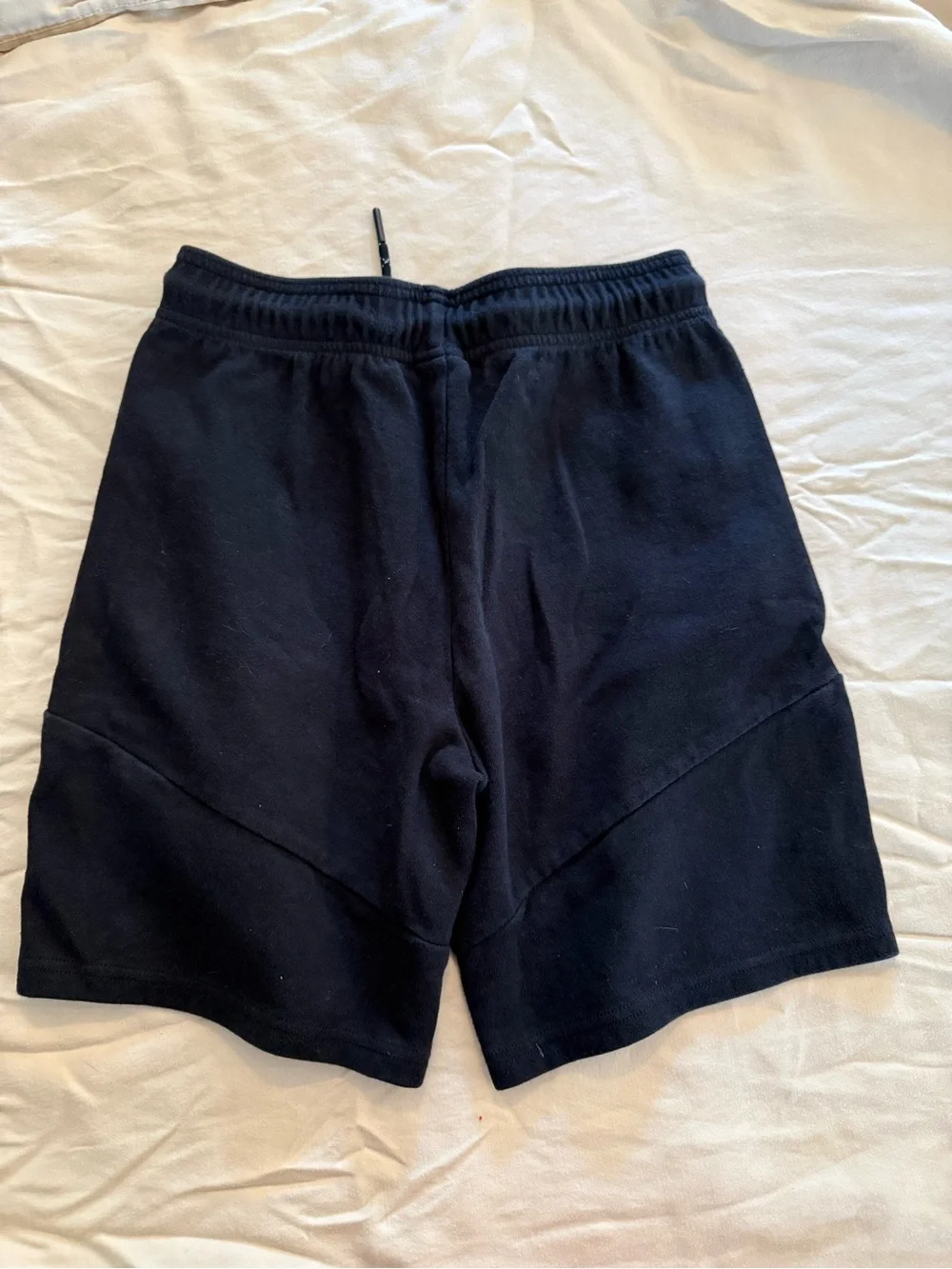 Gap Kids Black Fleece Zip Pocket Shorts Youth XL 12 Drawstring